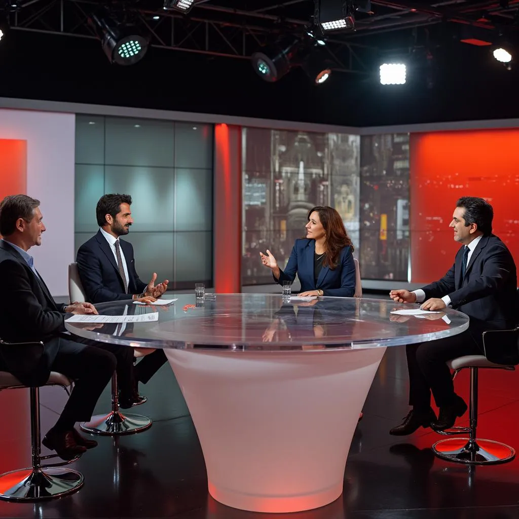 Participação em programa de TV sobre finanças